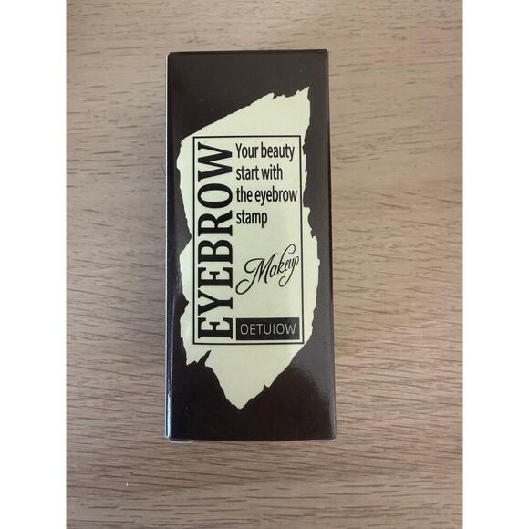 Other - Eyebrow Stamp Stencil Kit Medium Brown Make Up Beauty Eyes Skincare New In Box